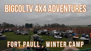 BIGCOLTV 4X4 ADVENTURES, Winter camp FORT PAULL, breakdowns, broken drone, cold weather, GOOD TIMES!