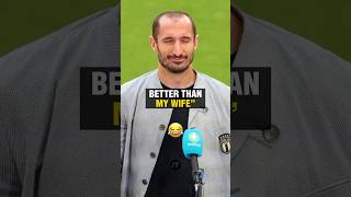 CHIELLINI TALKING ABOUT BONUCCI😱😂