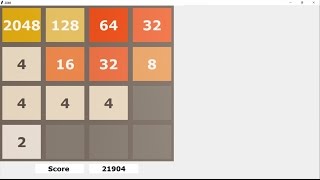 2048 solver AI (written in Python)