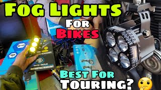 Fog Lights for Royal Enfield Hunter 350 | HJG Fog Lights for Bike| Auxiliary Lights for Bike