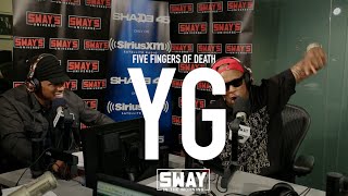 YG Goes Brazy With His 5 Fingers Of Death Freestyle! | Sway's Universe