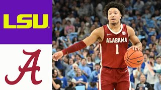 LSU   Vs Alabama Full Game Highlights |  Jan 25,2025 Men's College Basketball