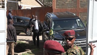 SEE PRESIDENT WILLIAM RUTO'S SECURITY DETAIL