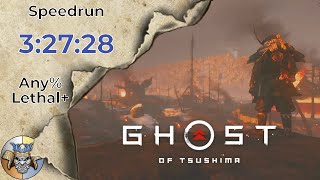 [former_WR] Ghost of Tsushima Speedrun in 3:27:28 - Any% Lethal+