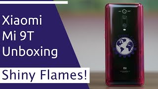 Xiaomi Mi 9T Unboxing - Shiny Flames \u0026 Pop-up Camera! (also branded as Redmi K20 in some markets)