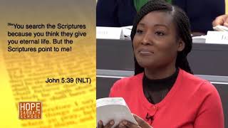 Hope Sabbath School Lesson 1 From reading to Understanding