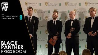 Black Panther | Press Room Interview | EE BAFTA Film Awards 2019