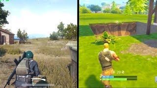 PUBG Vs FORTNITE