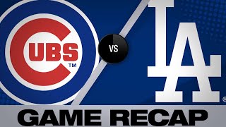 Martin hits go-ahead single in 8th for win | Cubs-Dodgers Game Highlights 6/16/19