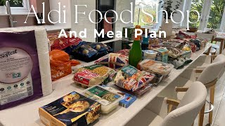 ALDI WEEKLY FOOD SHOP | GROCERY HAUL \u0026 MEAL PLAN | Emma Louise