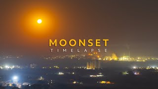 [Moon] time lapse video // Pune. MH, India.