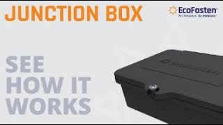 Junction Box: See How the Deck-Mounted or Rail-Mountain Solar Junction Box Works