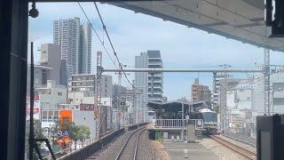 【大阪の重要路線】【前面展望】大阪環状線内回り　大阪→天王寺