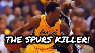 30 Minutes Of KOBE BRYANT Killing The SAN ANTONIO SPURS! (Best Highlights And Plays)