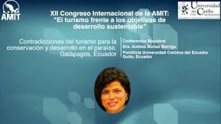 Conferencia Magistral Dra. Andrea Muñoz Barriga