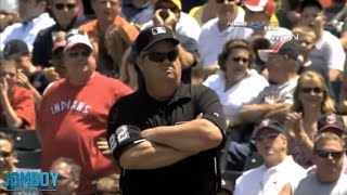 Joe West calls two balks on Mark Buehrle and then ejects him, a breakdown