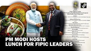 ‘Millet Biryani, Paan Kulfi…’ PM Modi hosts a lunch for FIPIC leaders, check out the menu