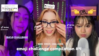 asmr emoji challenge tiktok compilation #4