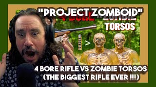 Vet Reacts to 4 BORE Rifle vs Zombie Torsos (The Biggest Ever !!!) by Kentucky Ballistics