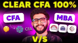 Clear CFA in 2024 | CFA Jobs and Comparison with MBA