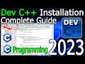 How to install DEV C++ on Windows 10/11 [ 2023 Update ] Latest GCC Compiler for C and C++