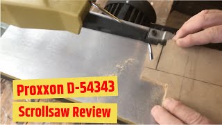 Tool Review: Proxxon Scroll Saw, Facebook Marketplace purchase - Initial Thoughts