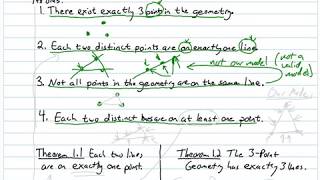 Three Point Geometry