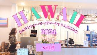 【HAWAII Vlog⑥】カカアコファーマーズマーケット完全ガイド/SALTお買い物/ノースショア名物がカカアコに！/購入品