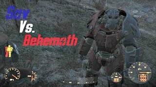 Fallout 4 Matchup | Melee Fighting a Behemoth!