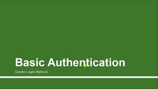 Basic Authentication - Create Login Method | Part - 23 | ASP.Net Web API 2 for Absolute Beginner
