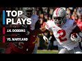 Top Plays: J.K. Dobbins Highlights vs. Maryland | Ohio State | Big Ten Football