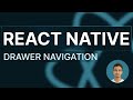 React Native Tutorial - 78 - Drawer Navigation