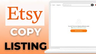 How to Use Copy Listing on Etsy – Step-by-Step Tutorial 2025
