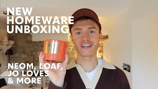 NEW HOMEWARE DELIVERIES - Weekend in London, Neom, Jo Loves, Boy Smells \u0026 Loaf unboxing | Tobyshome