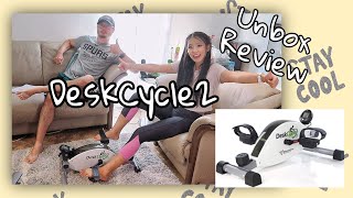 New Office Workout Gear|DeskCycle 2 Unbox & Review! Cardio Workout at Office!