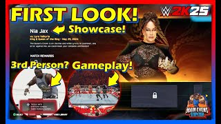 WWE 2K25 1st look at Gameplay, 3rd person camera, Intergender rumble \u0026 More!