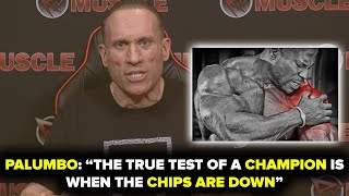 DAVE PALUMBO ON DEALING WITH INJURIES!