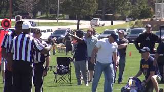 parent pushes down referee