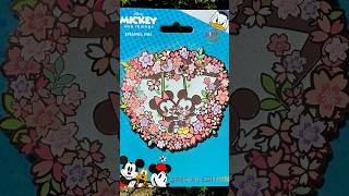 Minnie and Mickey Mouse On A Swing Cherry Blossom Pink a la Mode (PALM) Pin #shorts #disney