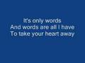 Boyzone - Words With Lyrics