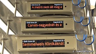 2020.07.17. - Nem áll meg az M3-as metró a Semmelweis Klinikáknál és a Corvin-negyednél Budapesten!