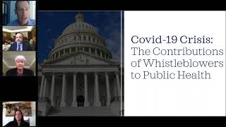 National Whistleblower Day 2020 COVID19 Crisis: The Contributions of Whistleblowers to Public Health