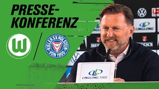 PK vor Kiel | PK mit Hasenhüttl vor VfL Wolfsburg - Holstein Kiel | Bundesliga