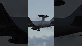 UFO　？　AWACS　エーワックス　ボーイング　767　浜松基地　早期警戒機　A様　離陸　ランディングギア　格納　浜松　自衛隊