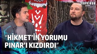 Hikmet Ve Pınar Arasında Tansiyon Yükseldi | Survivor Ekstra 38. Bölüm