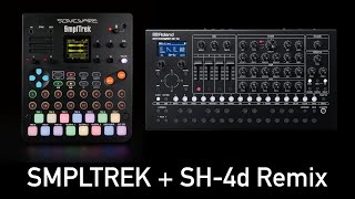 SMPLTREK + Roland SH-4d - Sweet Dreams Remix