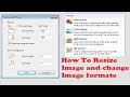 How To Resize Image and change Image formate -PNG,JPEG,BMP,GIF form Urdu/Hindi