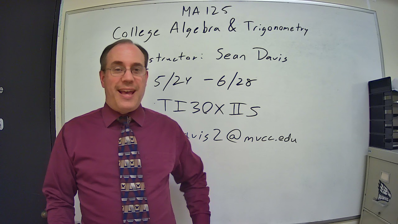 Ma125 Introduction Youtube