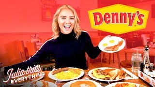 Trying ALL Of The Most Popular Menu Items At Denny’s