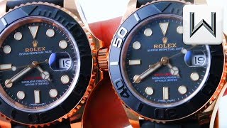 Rolex Yacht Master 37 vs Yacht Master 40 (116655 vs 268655) Luxury Watch Review